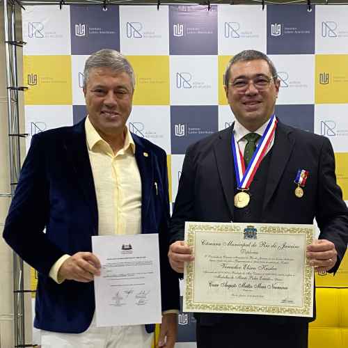 Cesar Augusto Maia recebe Honraria da Câmara dos Vereadores do Rio de janeiro